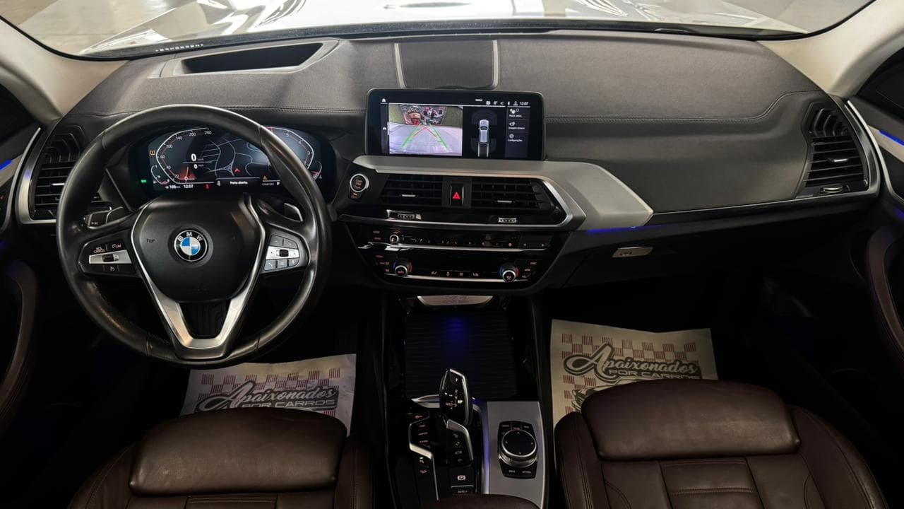 Interior em detalhe da BMW X3